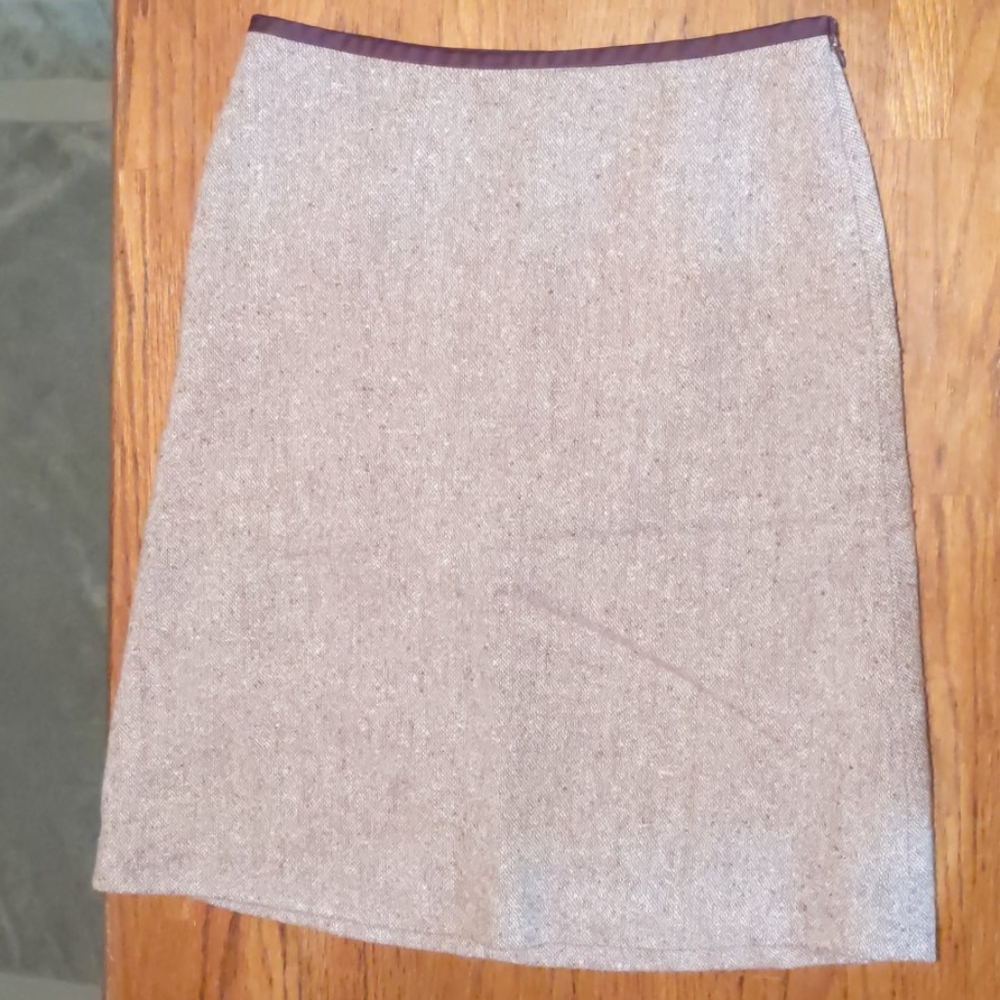 George Purple Pencil Work Skirt Size 4